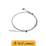 سنسور PT1000 سیمی غلاف قطر 3 میلیمتر دما بالا